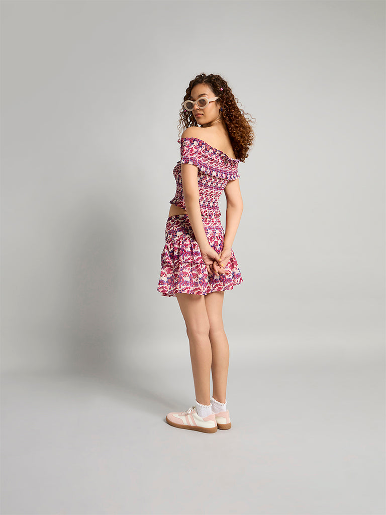 Ruffled Skirt
