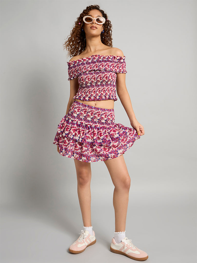 Ruffled Skirt