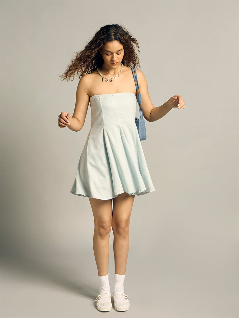 Mini Pleated Dress