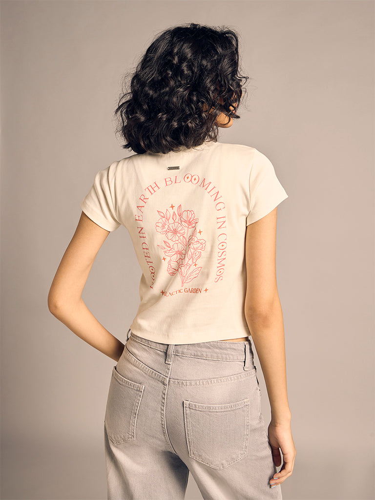 Fitted Printed T-Shirt