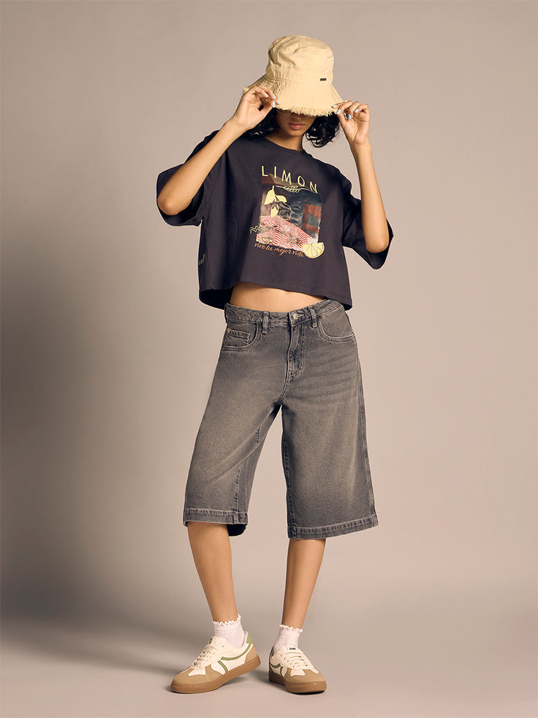 Boxy Printed T-Shirt