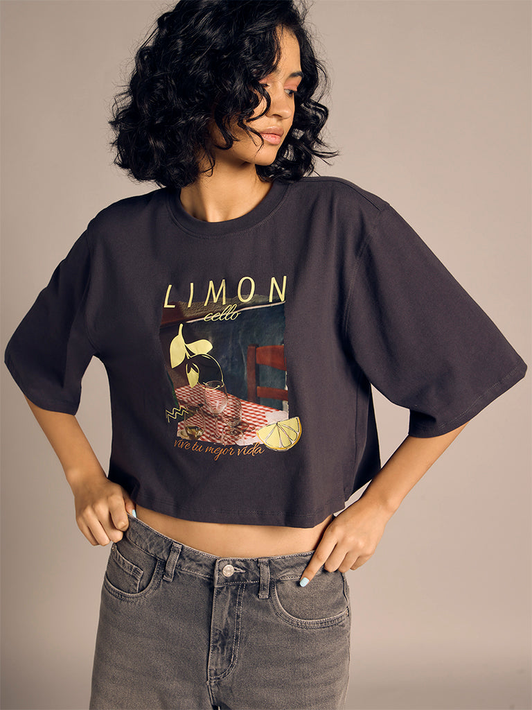 Boxy Printed T-Shirt