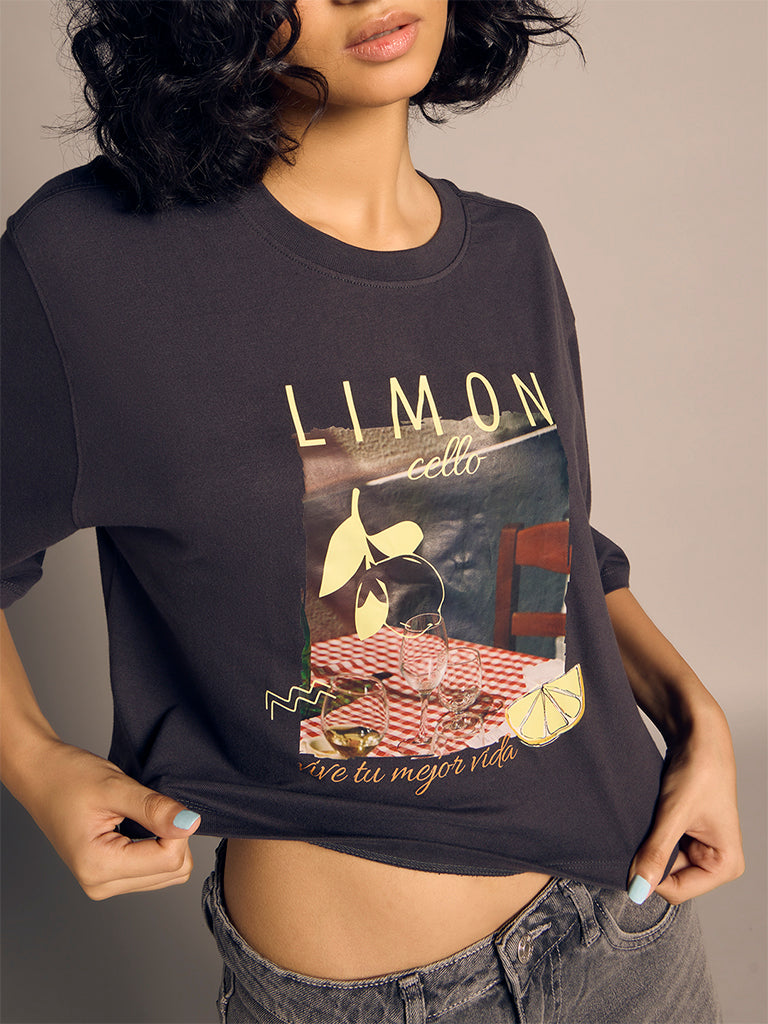 Boxy Printed T-Shirt