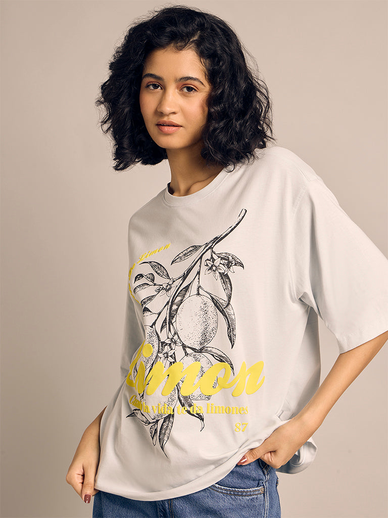 Oversized Graphic Print T-Shirt