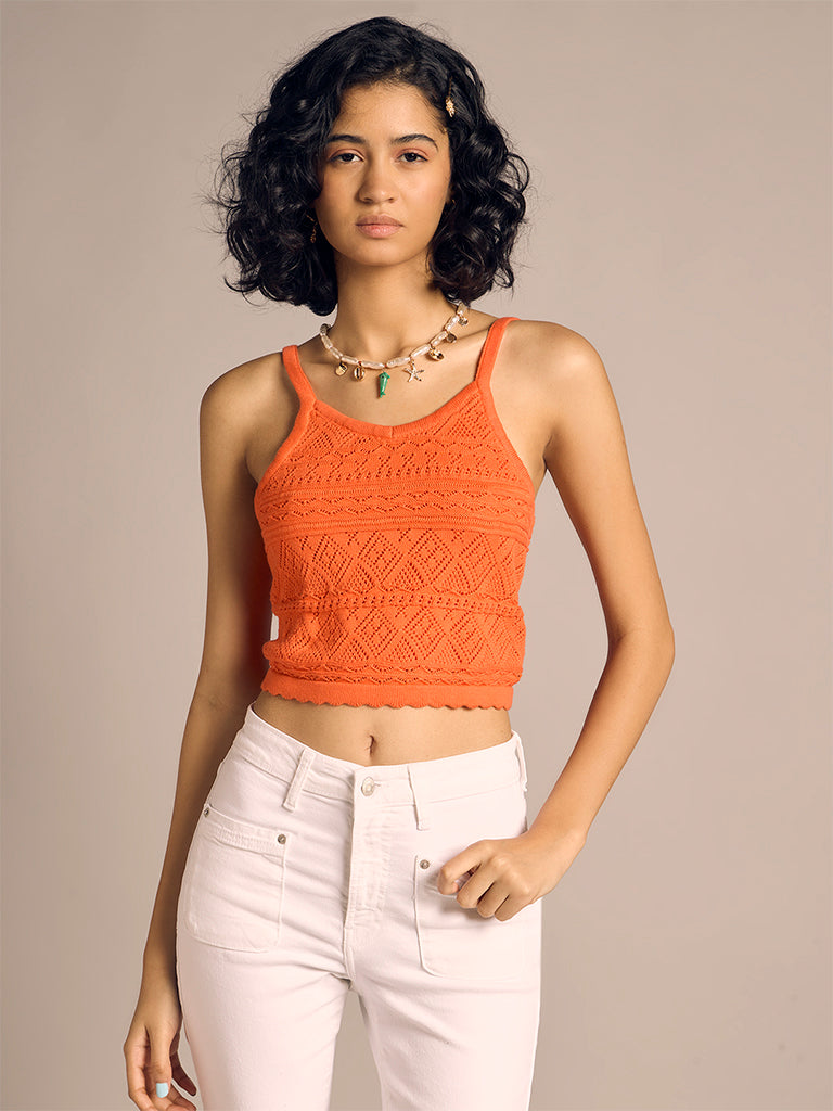 Knitted Crop Top