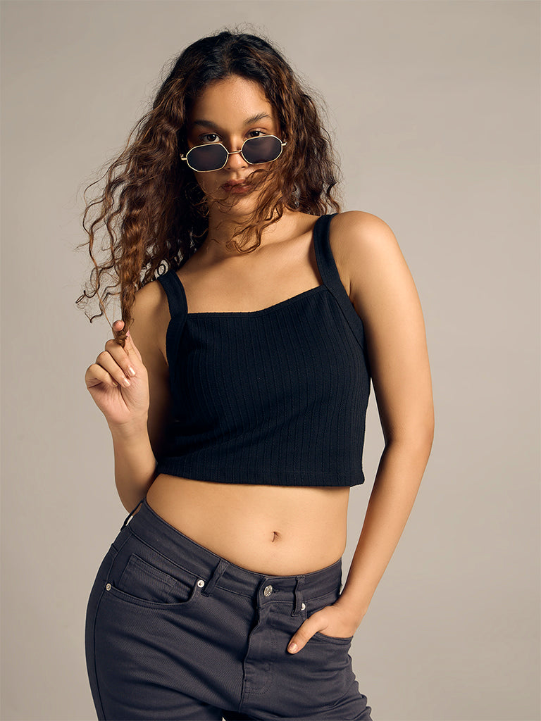 Knit Crop Top