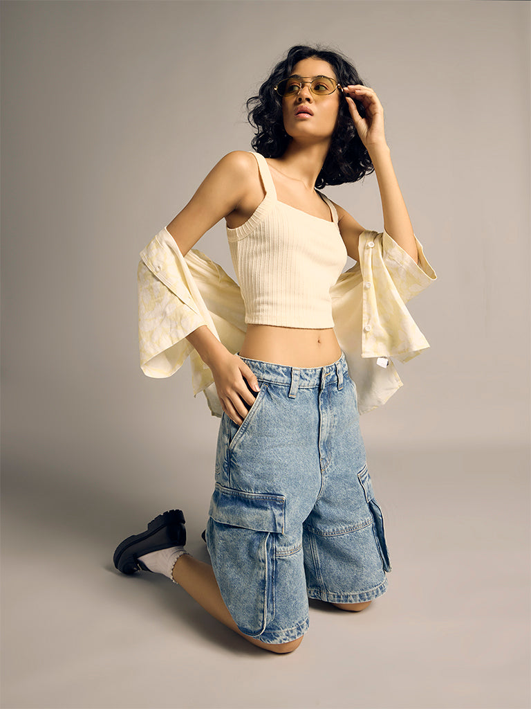 Ribbed Crop Top