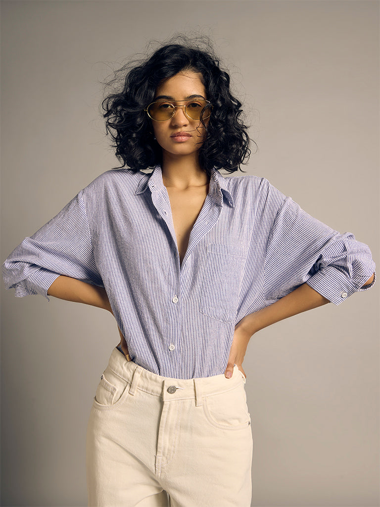 Oversized Printed Shirt