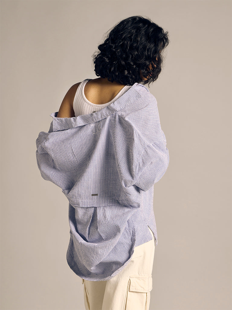 Oversized Printed Shirt