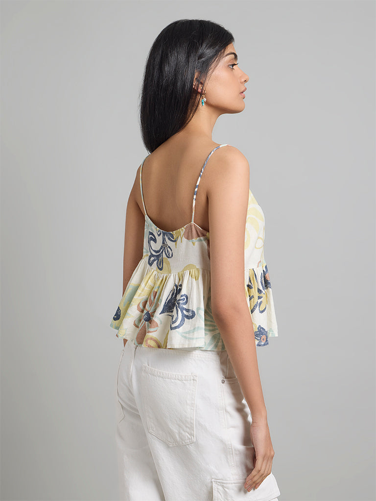 Multi Abstract Cami Top
