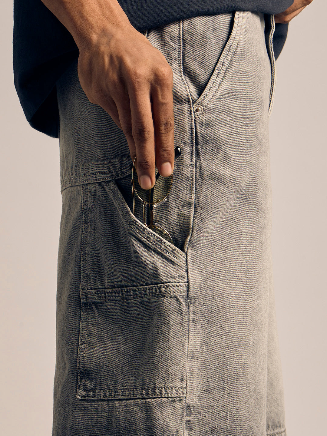 Regular Denim Shorts