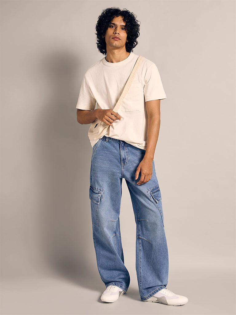 Cargo-Style Jeans