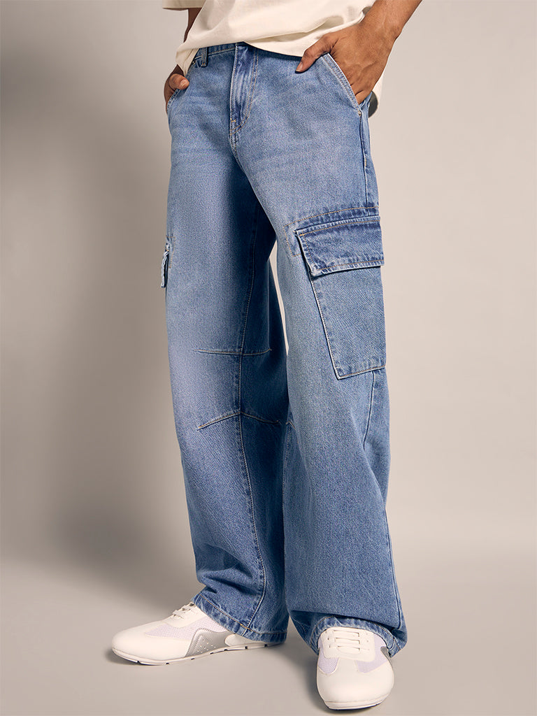 Cargo-Style Jeans