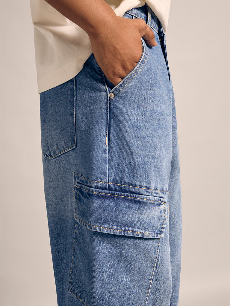 Cargo-Style Jeans