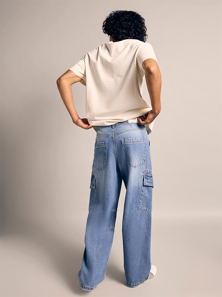Cargo-Style Jeans