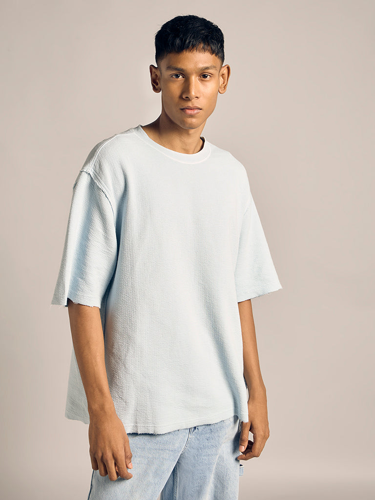 Oversized Textured T-Shirt