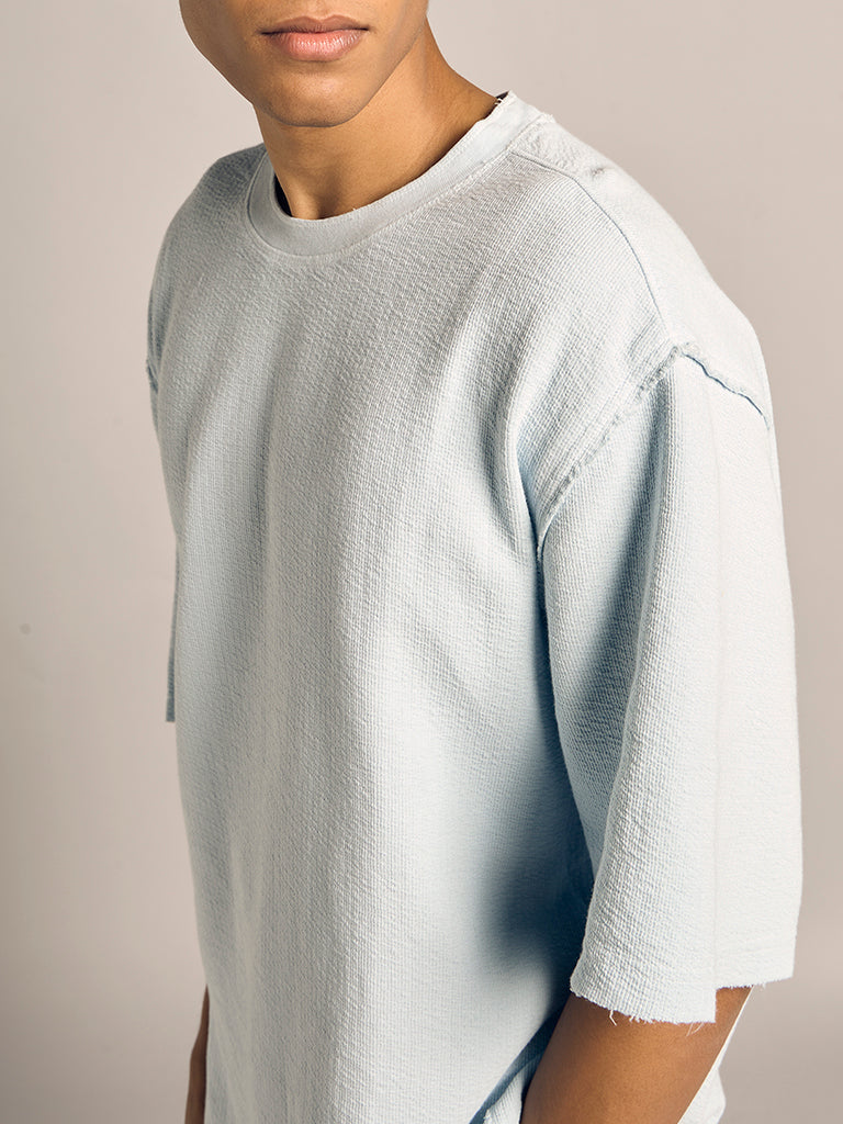 Oversized Textured T-Shirt