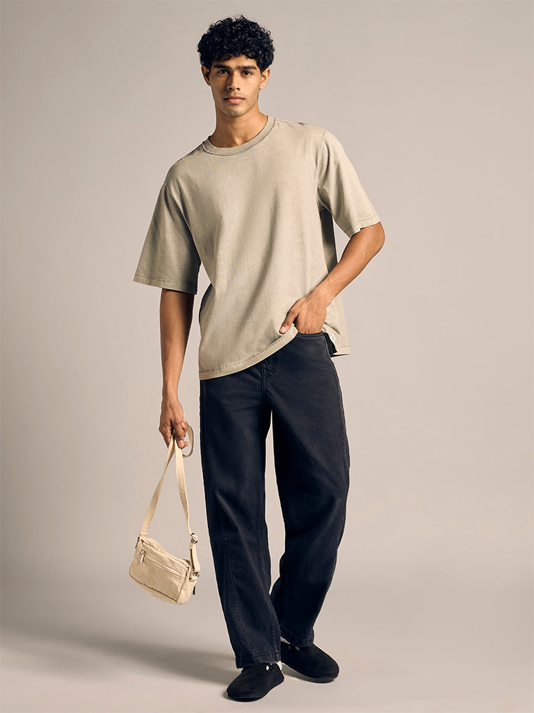 Regular Fit Knit T-shirt