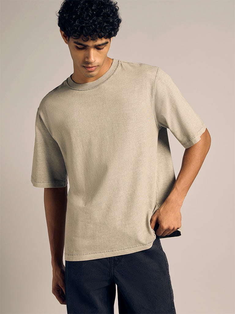 Regular Fit Knit T-shirt