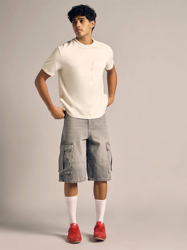 Regular Fit Knit T-shirt