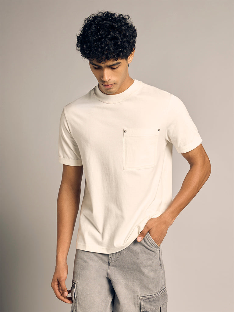 Regular Fit Knit T-shirt