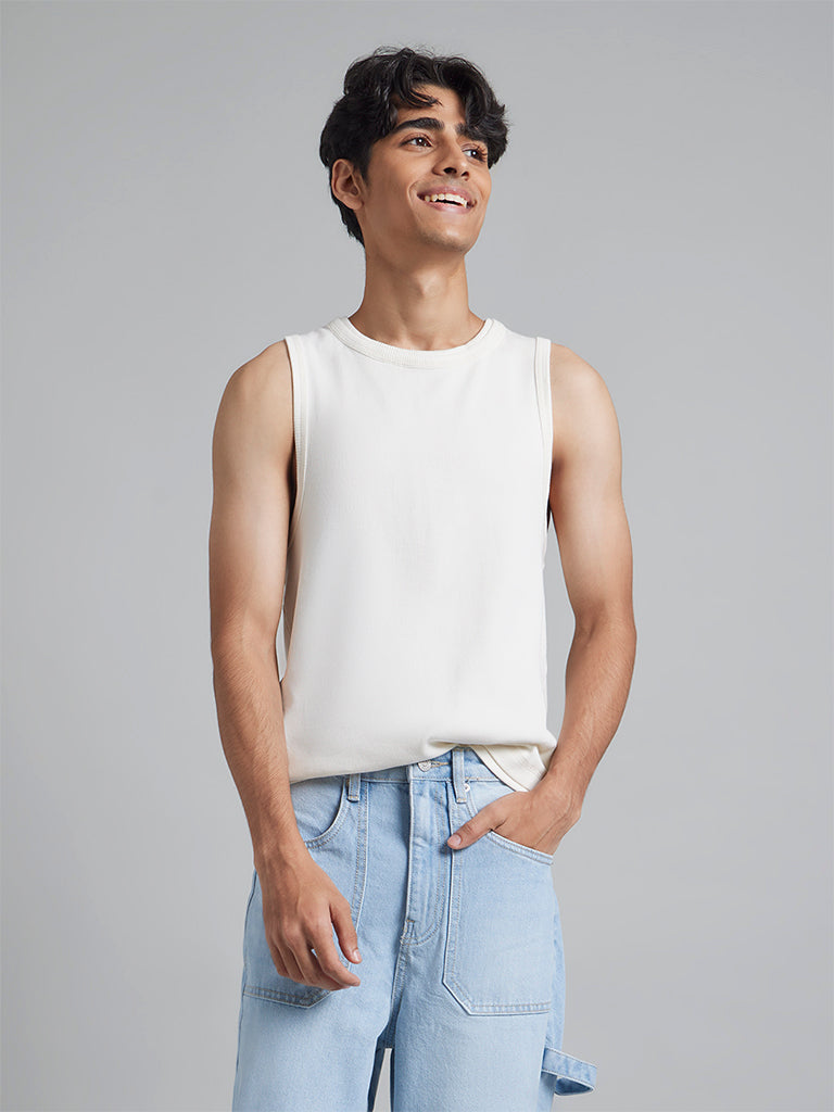 Cream Vest