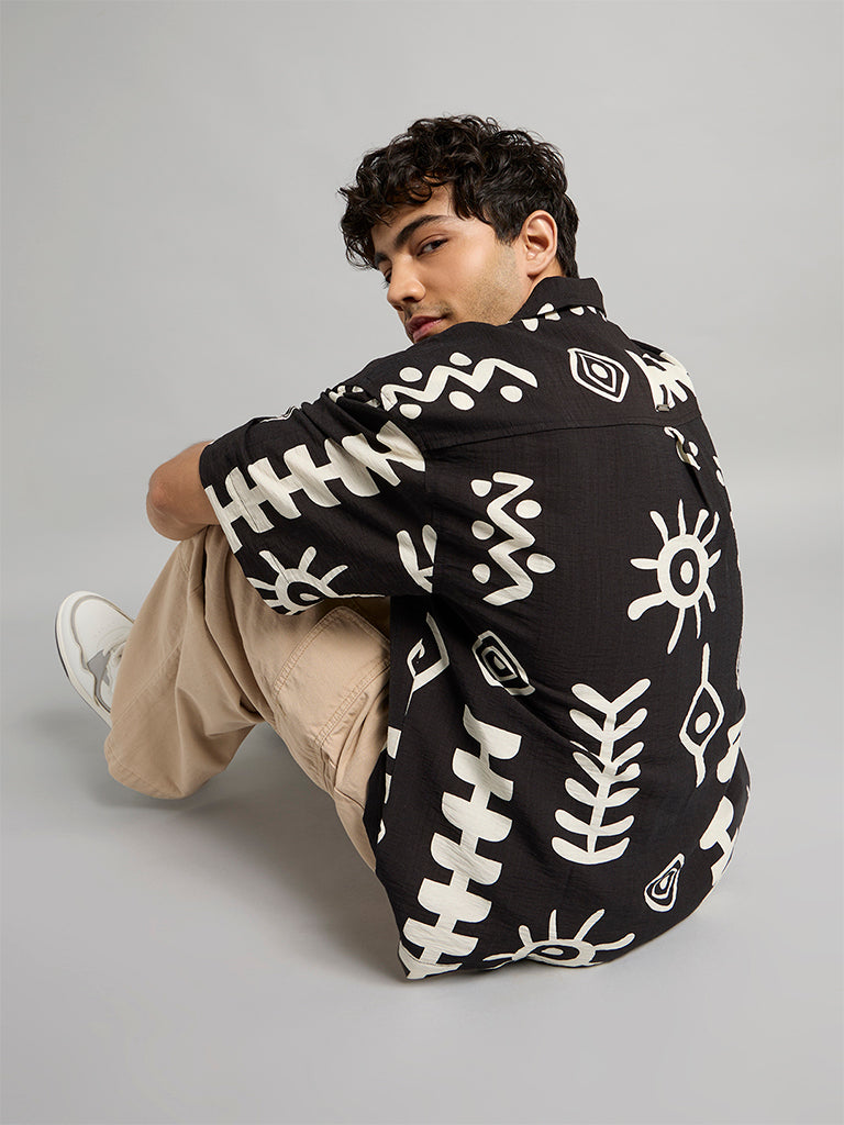 Abstract Print Shirt