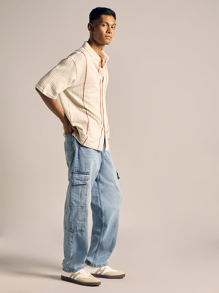 Knitted Loose-Fit Shirt