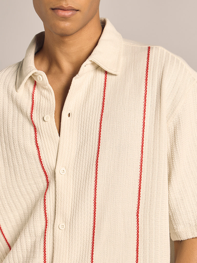 Knitted Loose-Fit Shirt