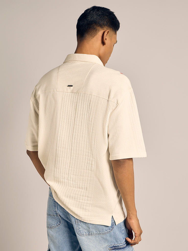 Knitted Loose-Fit Shirt