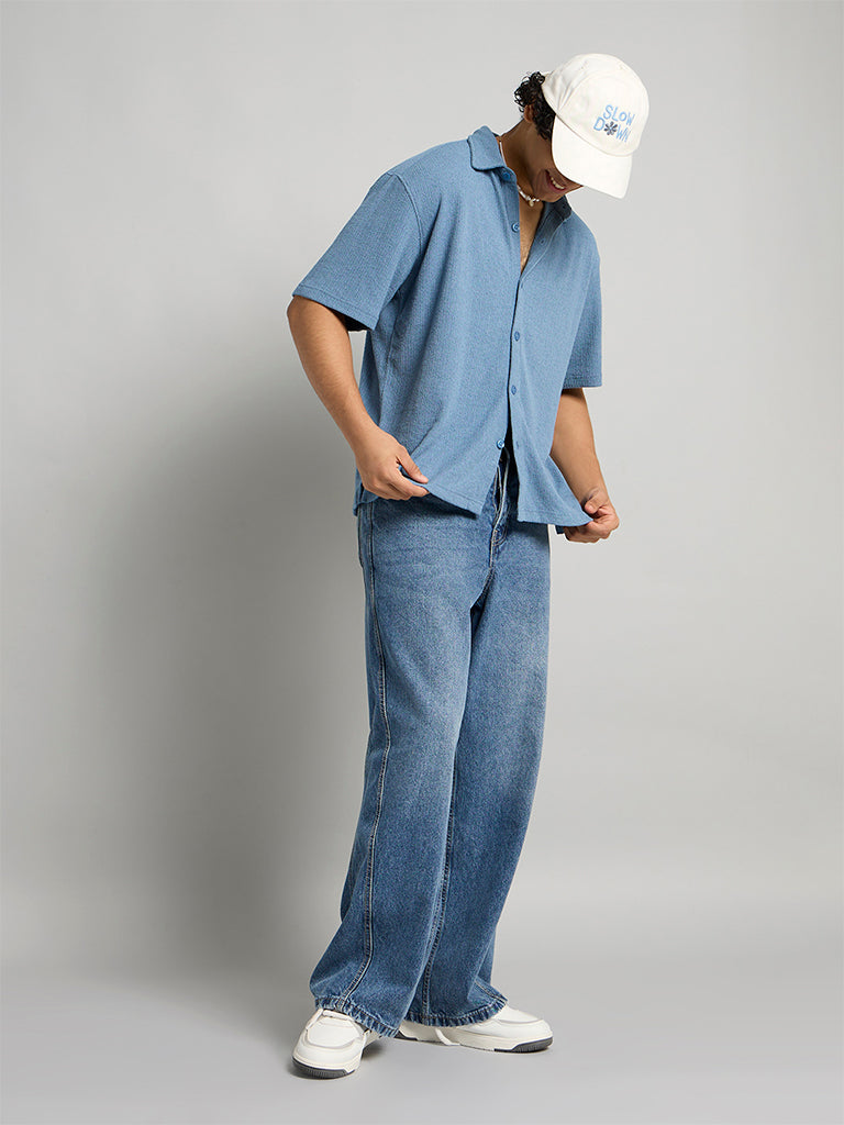 Textured Knit Shirt