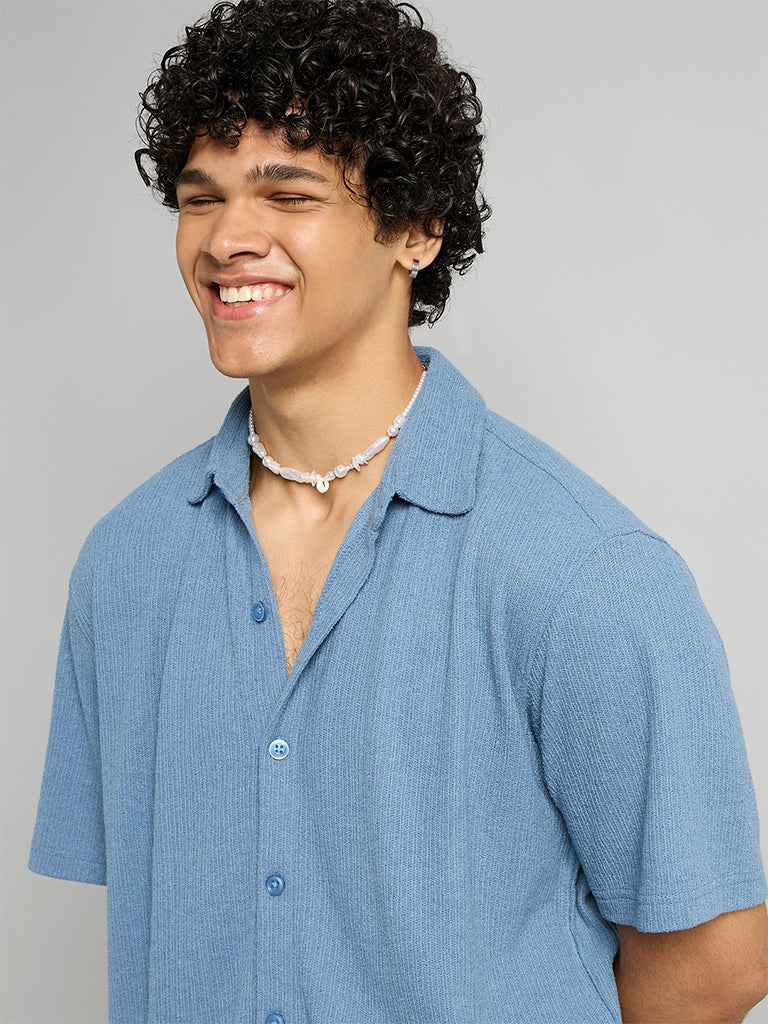 Textured Knit Shirt