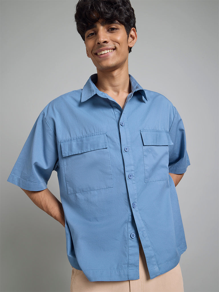 Ocean Blue Shirt
