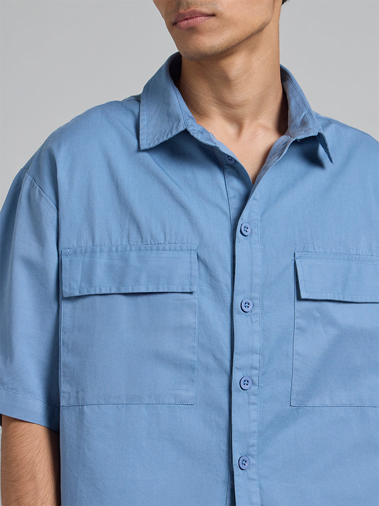Ocean Blue Shirt