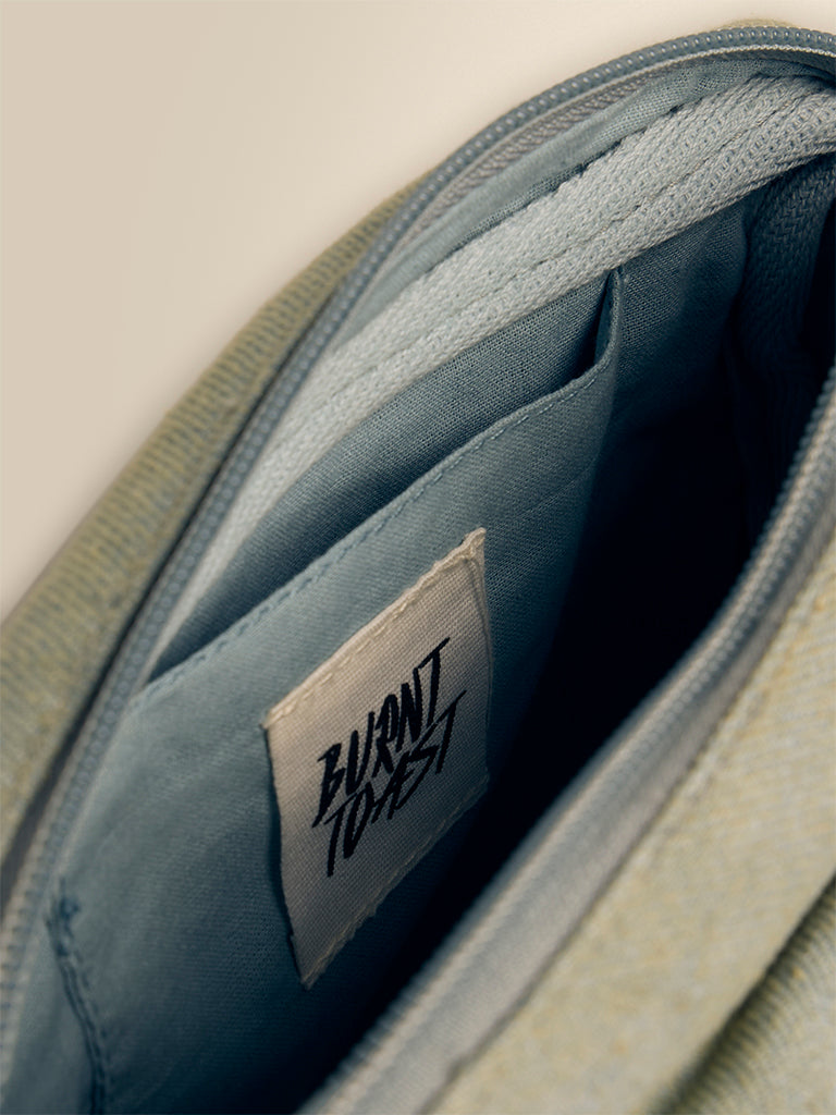 Multi Pocket Sling Bag- Mid Indigo