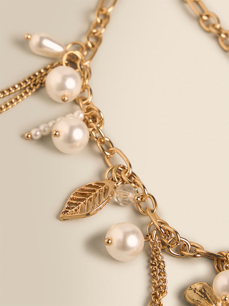 Pearl Charm Necklace