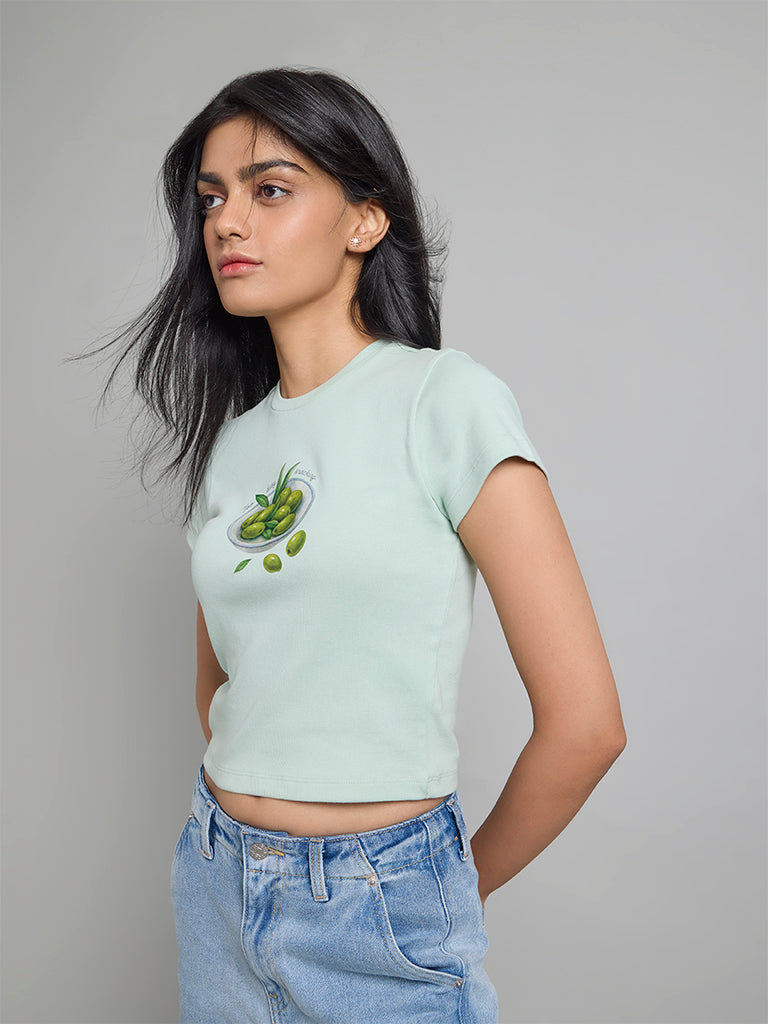 Baby T-shirt Olive