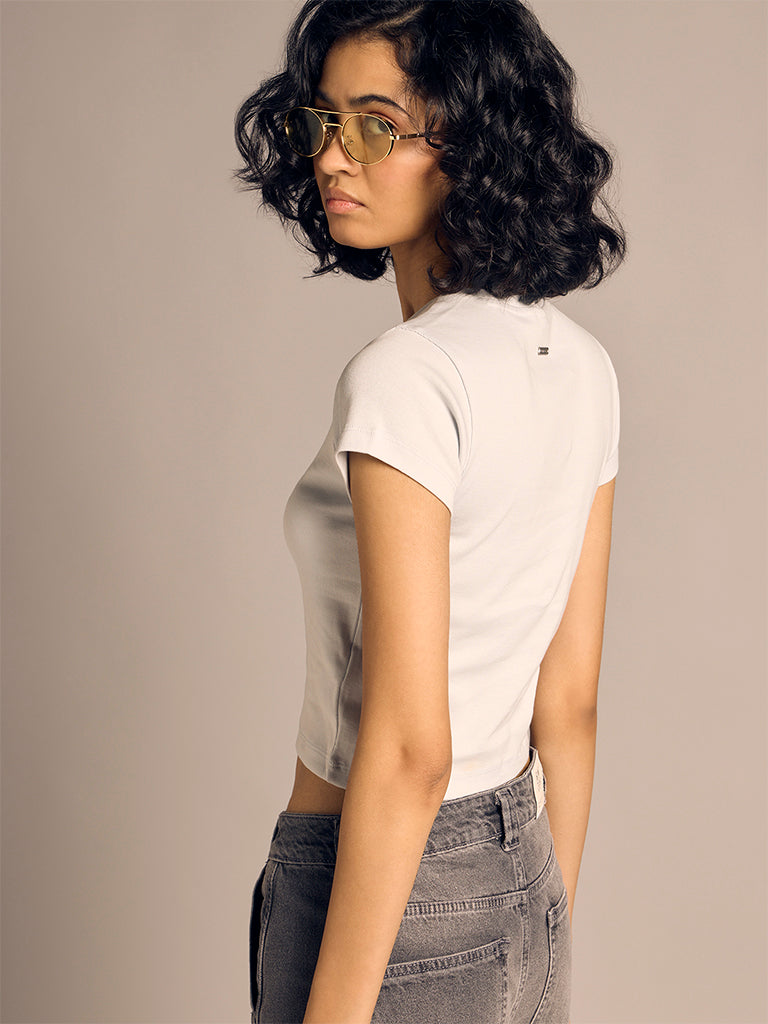Fitted Printed T-Shirt