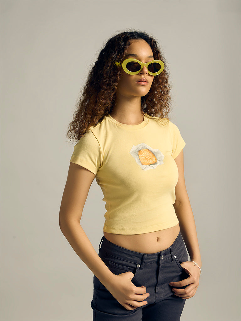 Printed Fitted T-shirt