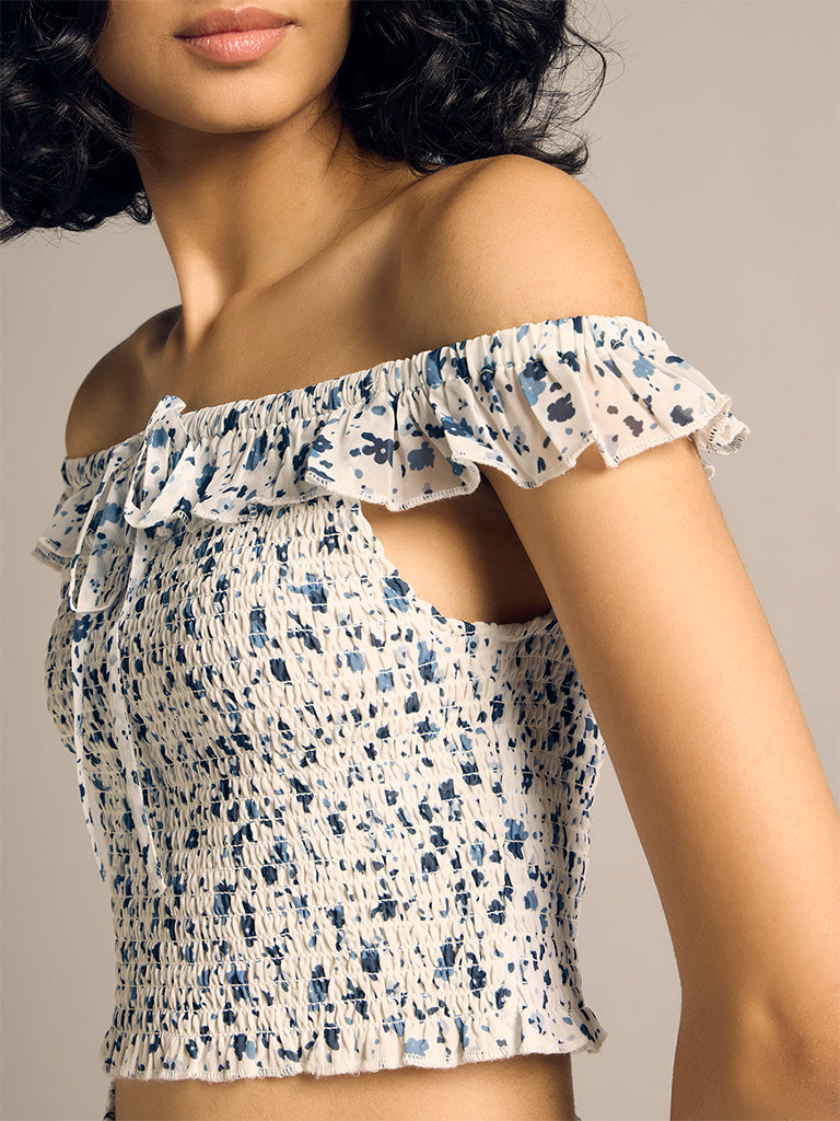 Printed Mini Skirt