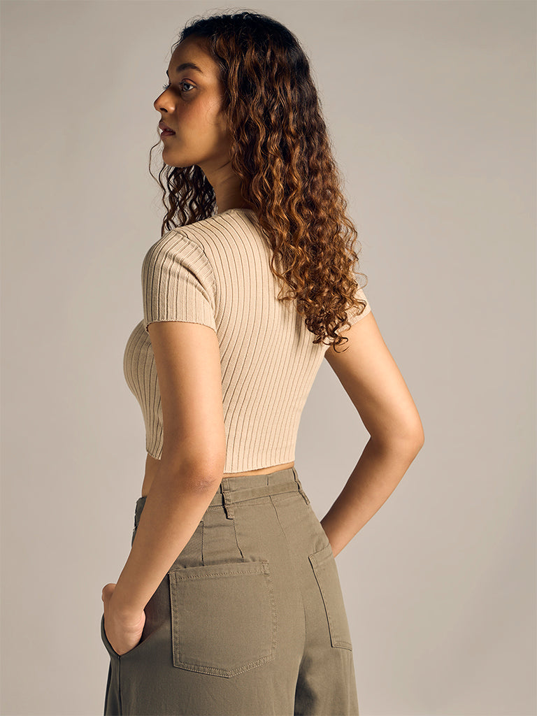 Ribbed Crop Top