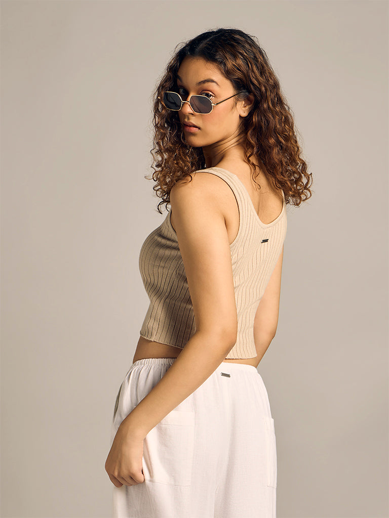 Ribbed Crop Top