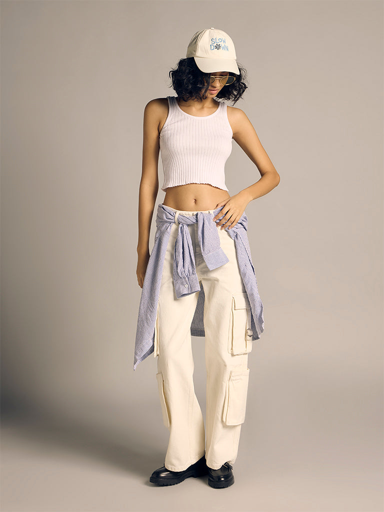 Ribbed Crop Top