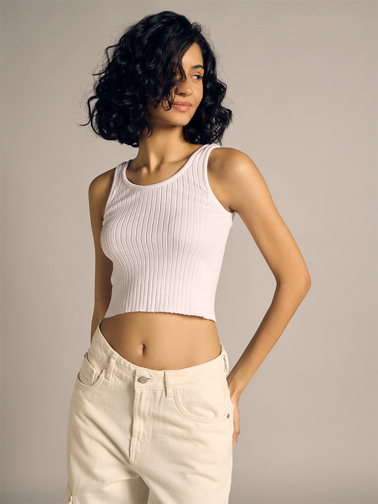 Ribbed Crop Top