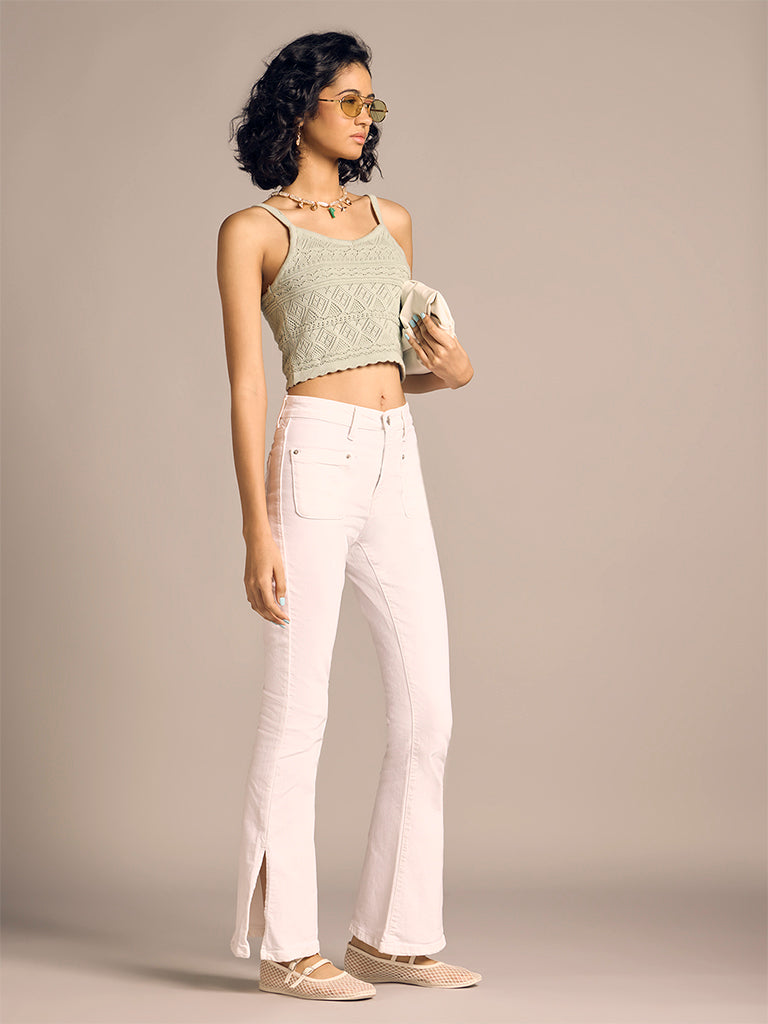 Knitted Crop Top