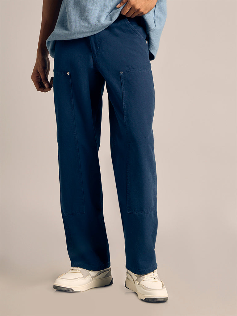 Straight-Fit Pants