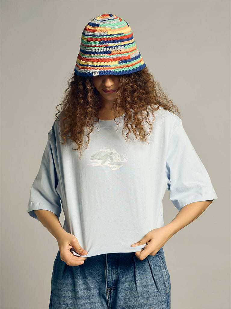 Printed Boxy T-Shirt