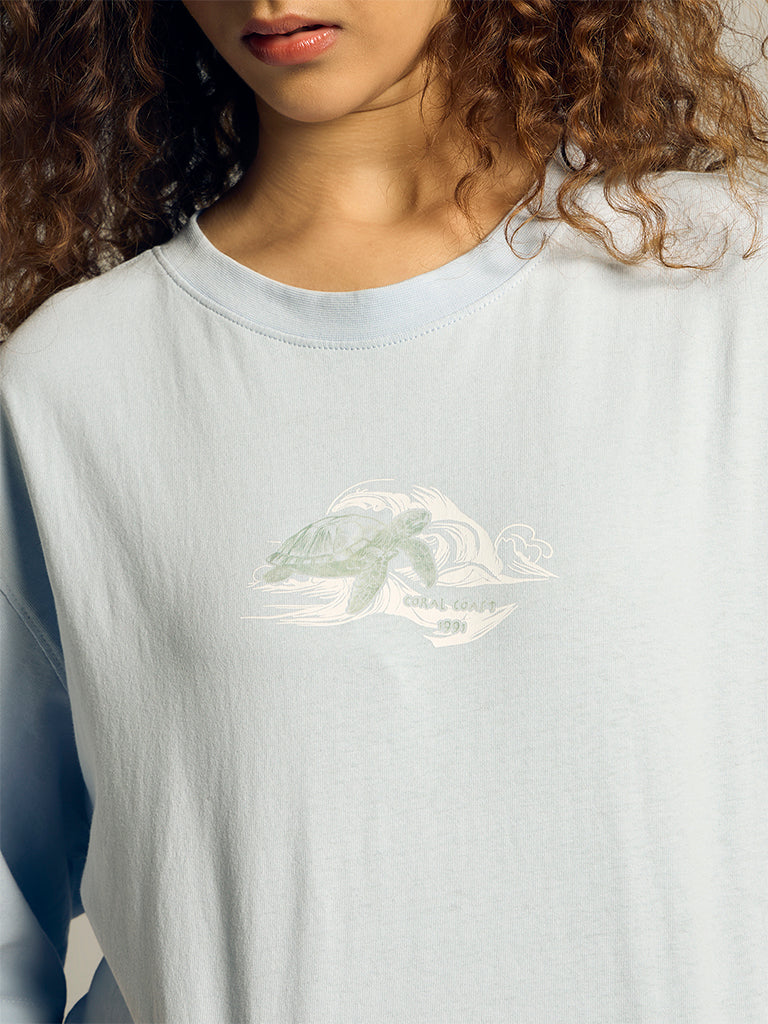 Printed Boxy T-Shirt