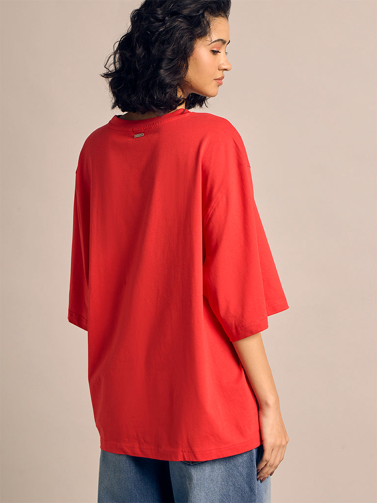 Oversized Graphic Print T-Shirt