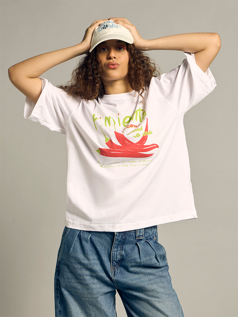 Oversized Printed T-Shirt